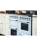 Smeg 110cm Traditional Dual Fuel Range Cooker | TR4110AZ | Pastel Blue Redmond Electric Gorey