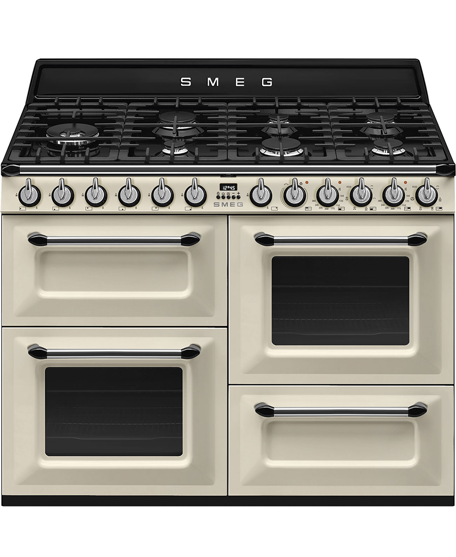 Smeg 110cm Traditional Dual Fuel Range Cooker | Cream TR4110P1 Redmond Electric Gorey