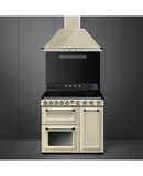 Smeg 90cm Victoria Range Cooker with Induction Hob | Cream Gloss Finish TR93IP2 Redmond Electric Gorey