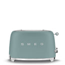 50's Style 2-Slice Toaster Matte Emerald Green
