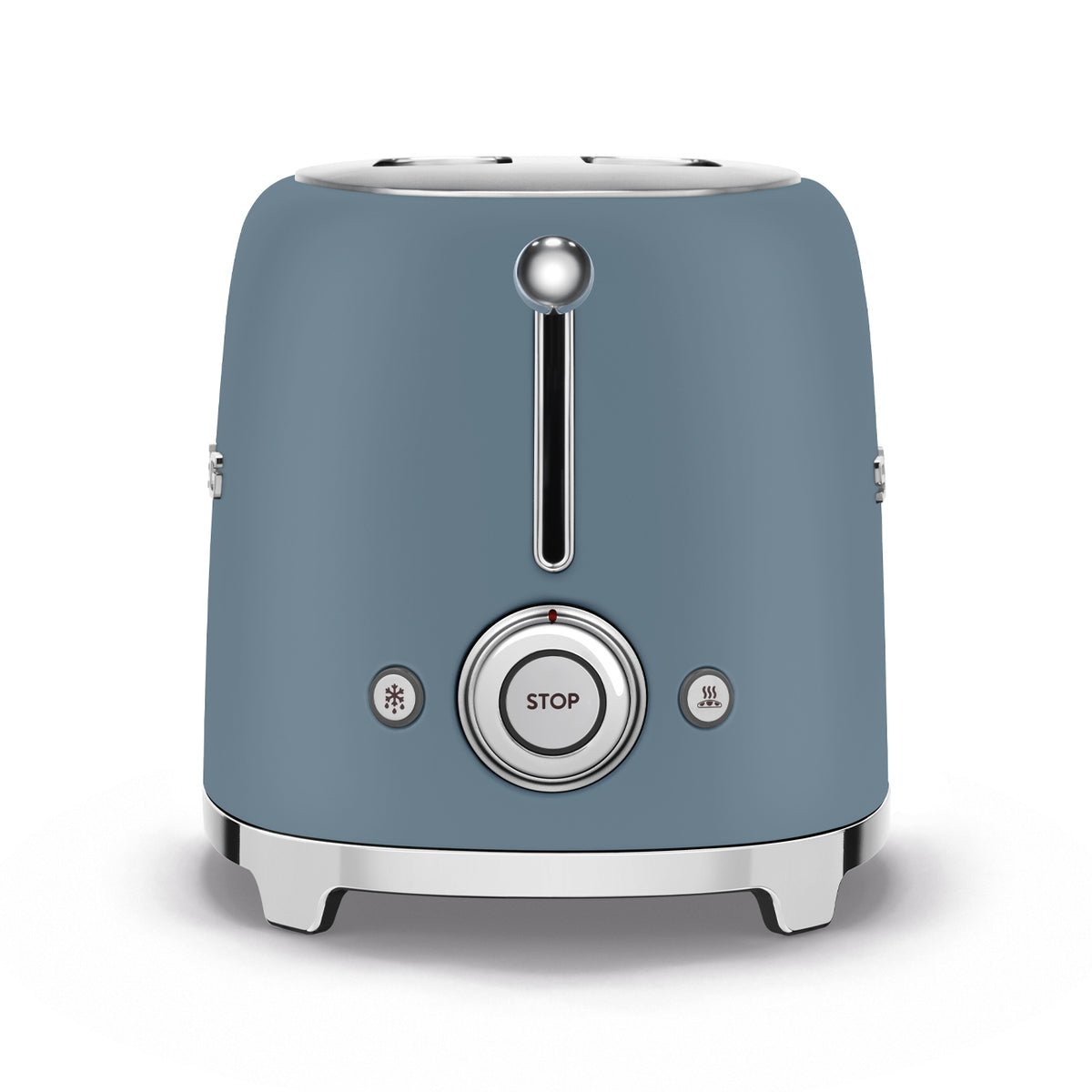 Smeg 50's Style 2-Slice Toaster Matte Storm Blue TSF01SBMUK