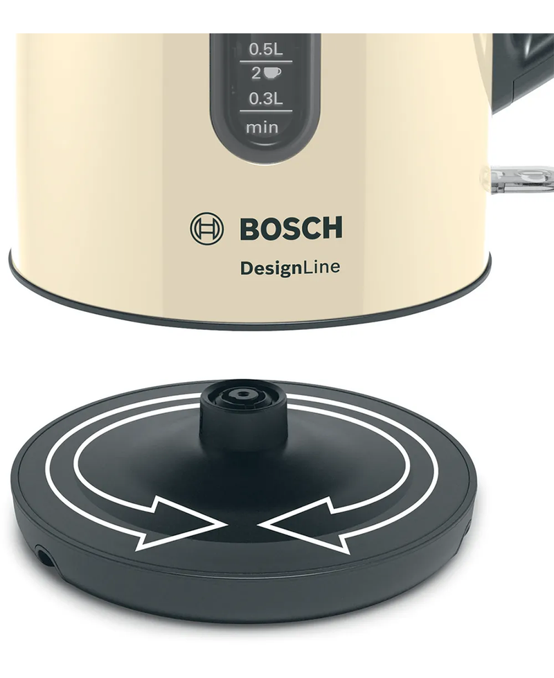 Bosch DesignLine 1.7L Kettle TWK4P437GB Cream Redmond Electric Gorey