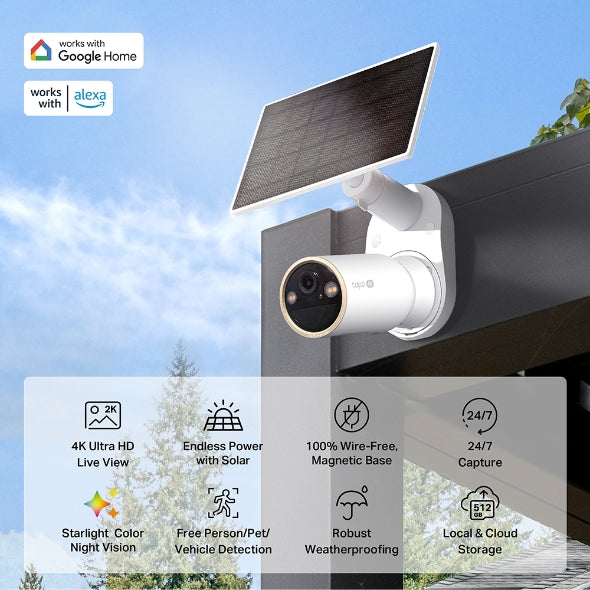 Tapo C460 KIT Solar-Powered Security Camera Kit
