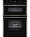 Neff N 50 Built-in Double Oven with Easy Clean & CircoTherm | Graphite-Grey - U1ACE2AG3B Redmond Electric Gorey