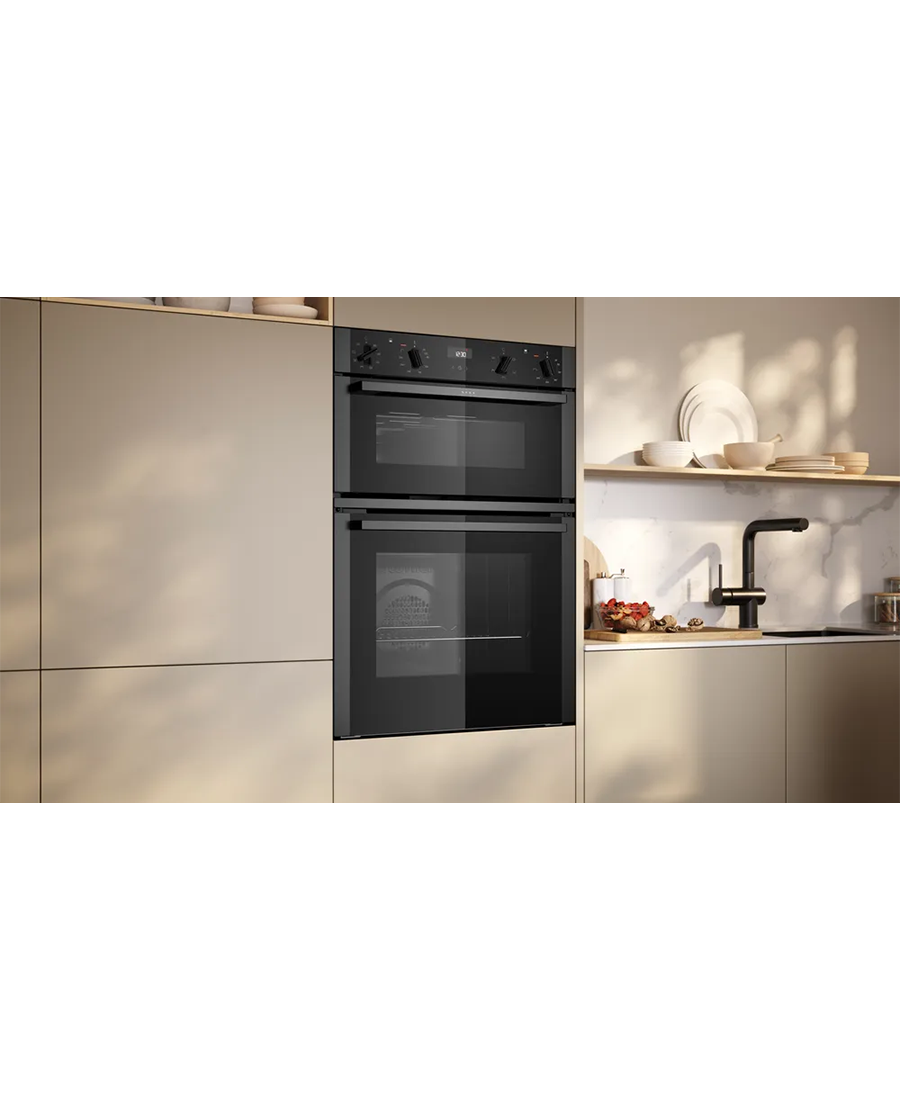 Neff N 50 Built-in Double Oven with Easy Clean & CircoTherm | Graphite-Grey - U1ACE2AG3B Redmond Electric Gorey