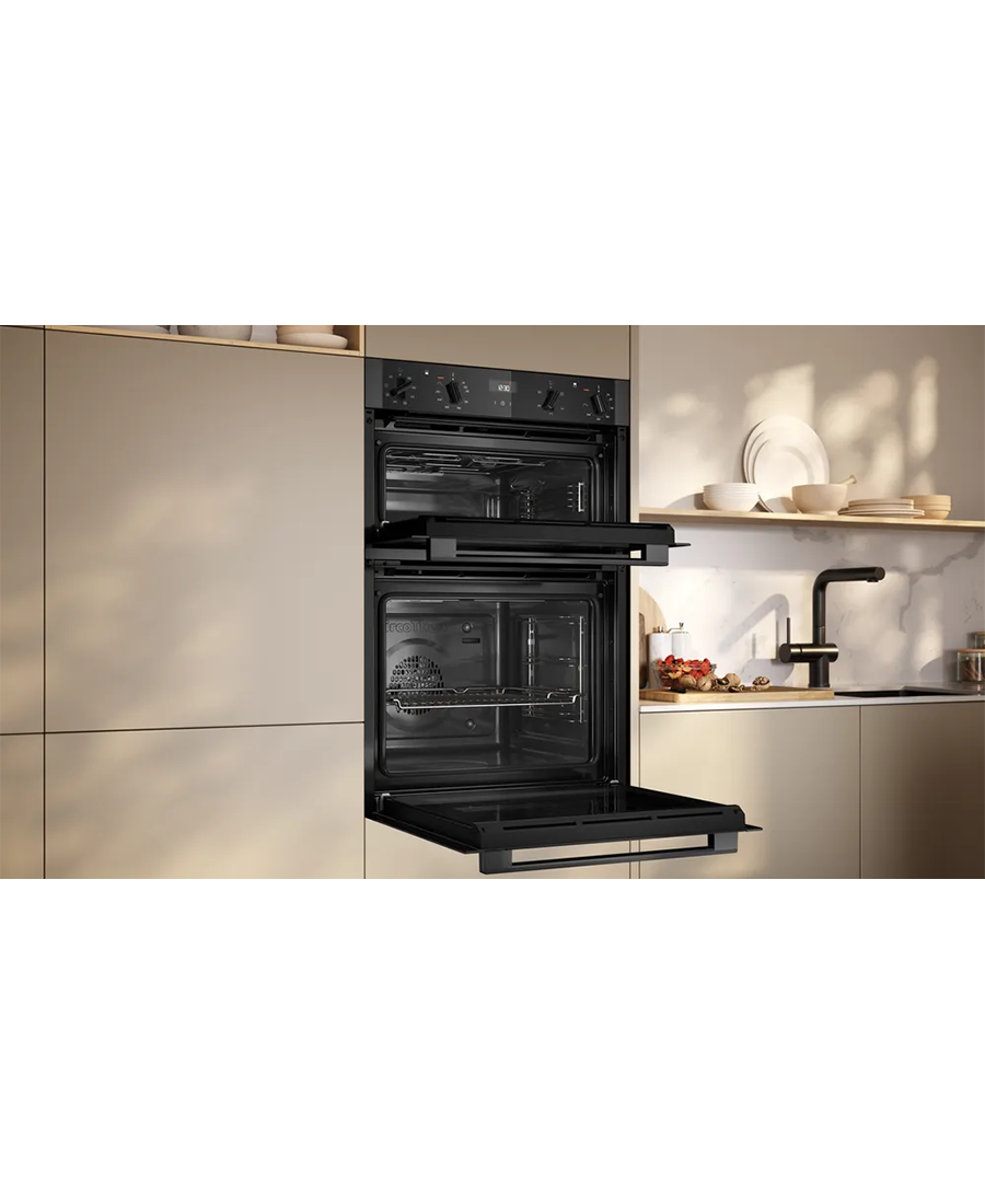 Neff N 50 Built-in Double Oven with Easy Clean & CircoTherm | Graphite-Grey - U1ACE2AG3B Redmond Electric Gorey