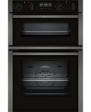 Neff N 50 Built-in Double Oven with Dual Clean & CircoTherm | Graphite-Grey - U2ACH7AG7B Redmond Electric Gorey