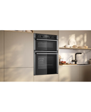 Neff N 50 Built-in Double Oven with Dual Clean & CircoTherm | Stainless Steel - U2ACH7AN7B Redmond Electric Gorey