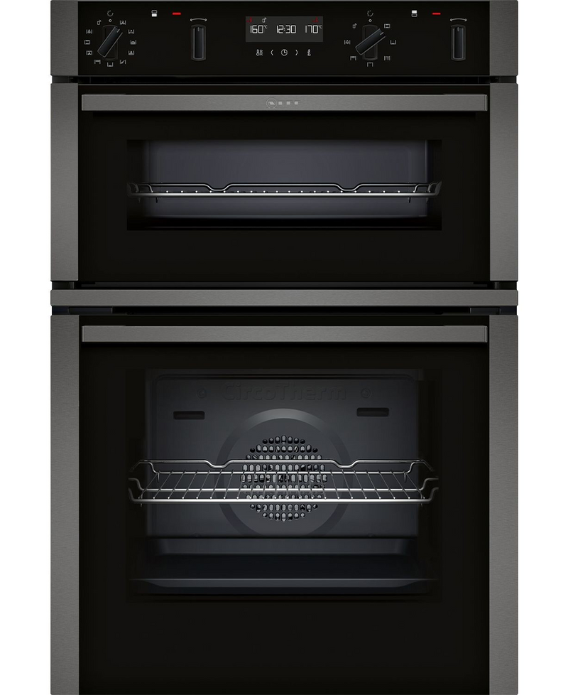Neff N 50 Built-In Double Oven with Pyrolytic Cleaning & Meat Probe U2ACM7HG0B Redmond Electric Gorey