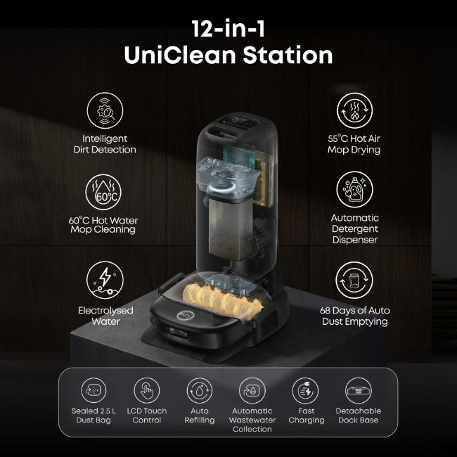 Eufy Omni S2 12‑in‑1 Robot Vacuum - T2081B11 Redmond Electric Gorey