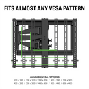 Full-Motion+ TV Wall Mount for 37"–55" TVs