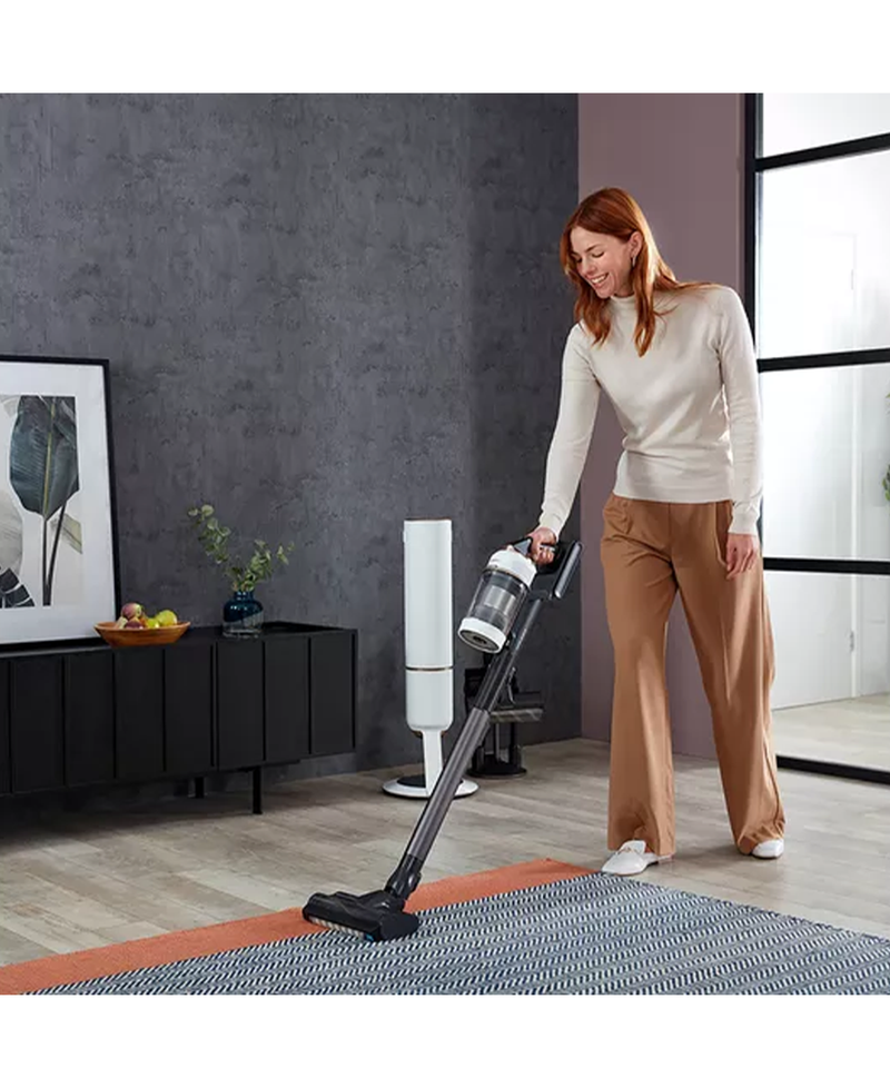 Samsung Bespoke Jet™ PLUS Pet Cordless Vacuum, Max 210W Suction Power with All-in-One Clean Station | White - VS20B95823W/EU Redmond Electric Gorey