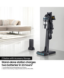 Samsung JetTM 95 Pro Max 210 W with Spray Spinning Sweeper Cordless VS20C9547TB/EU Redmond Electric Gorey