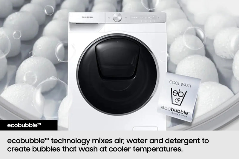 Samsung Series 5 9KG/5KG Slim Washer Dryer with AI Energy | Black - WD90DG5G34BBEU Redmond Electric Gorey