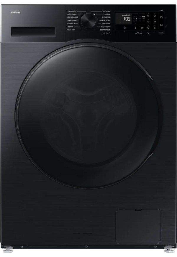 Samsung Series 5 9KG/5KG Slim Washer Dryer with AI Energy | Black - WD90DG5G34BBEU Redmond Electric Gorey