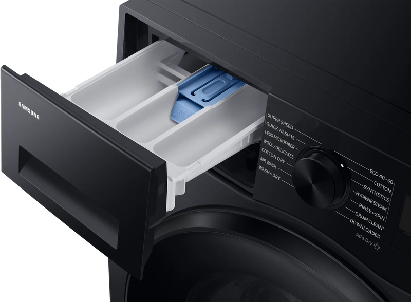 Samsung Series 5 9KG/5KG Slim Washer Dryer with AI Energy | Black - WD90DG5G34BBEU Redmond Electric Gorey