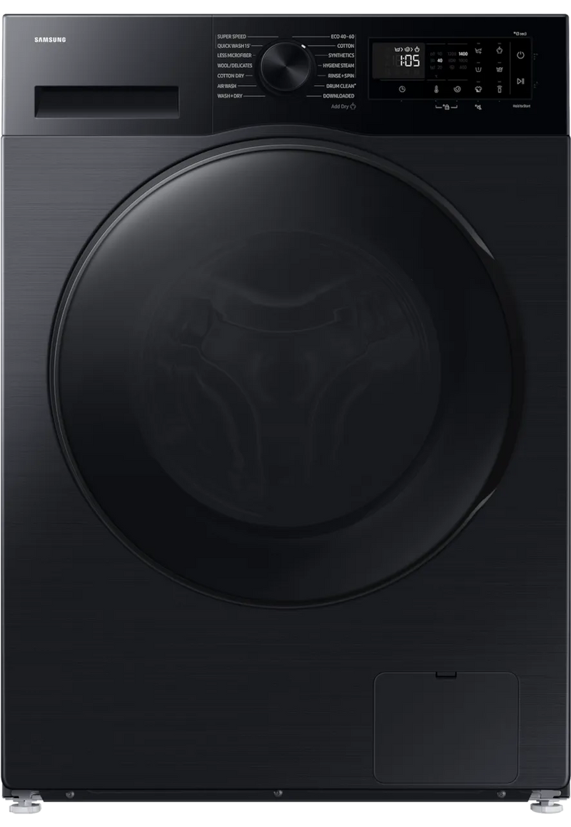 Samsung Series 5 9KG/5KG Slim Washer Dryer with AI Energy | Black - WD90DG5G34BBEU Redmond Electric Gorey