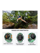 Instinct 3 45mm with Neo Tropic Silicone Band