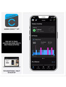 Instinct 3 45mm with Black Silicone Band