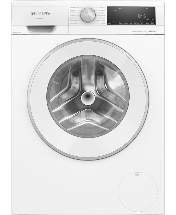 Siemens IQ500, 10kg 1400rpm Washing Machine A Energy Rated | White WG54G210IE Redmond Electric Gorey