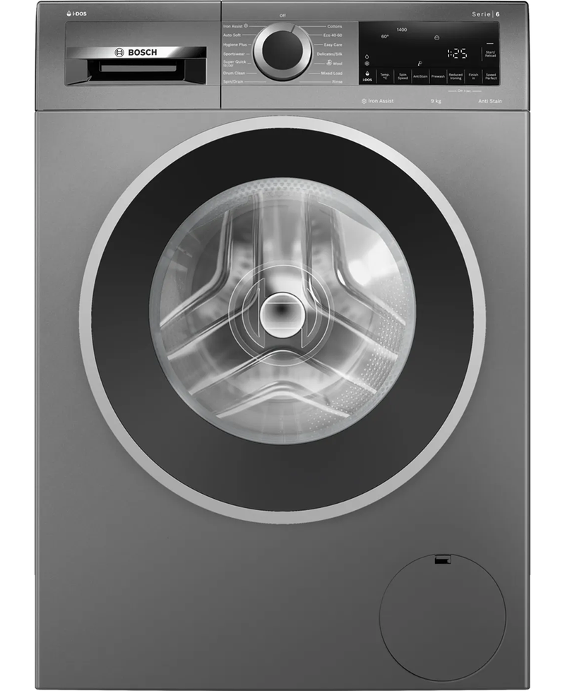 Bosch Series 6, I-Dos 9kg 1400rpm Washing Machine | Graphite WGG244A9GB Redmond Electric Gorey