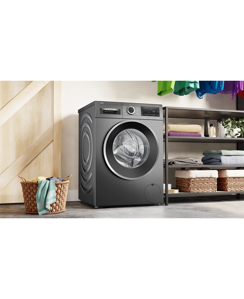 Bosch Series 6, I-Dos 9kg 1400rpm Washing Machine | Graphite WGG244A9GB Redmond Electric Gorey