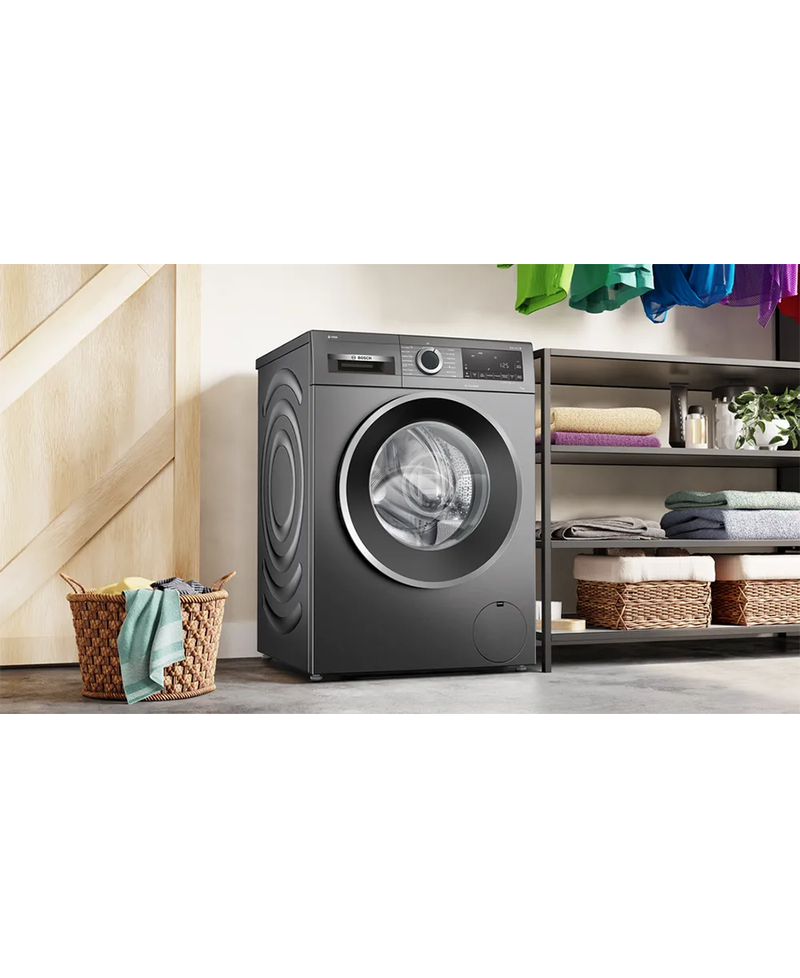 Bosch Series 6 iDos, 9kg 1400rpm Washing Machine | Graphite WGG244FRGB Redmond Electric Gorey