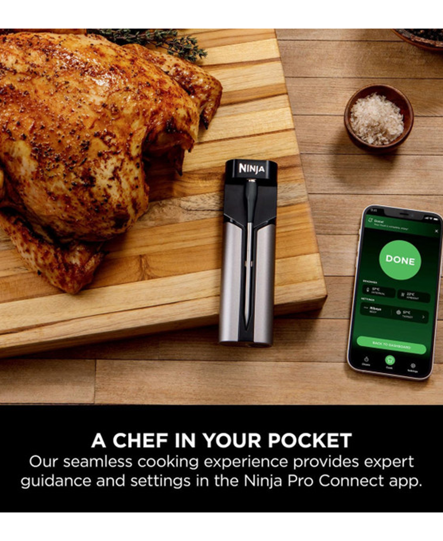Ninja ProChef Wireless Thermometer | Black/Silver - WP100EU Redmond Electric Gorey