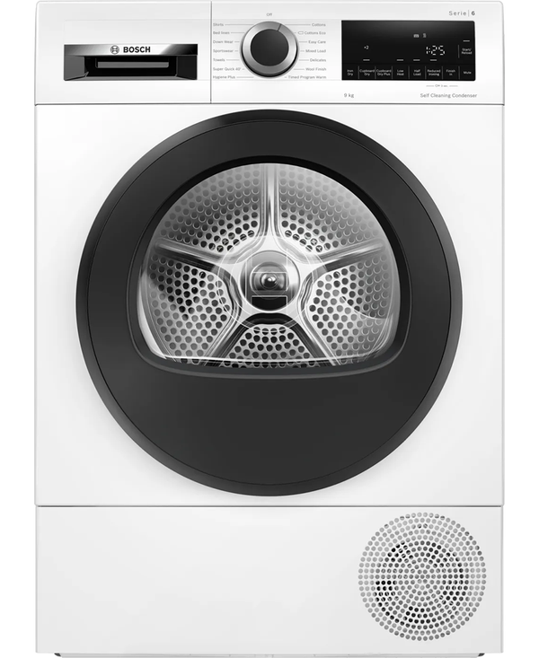 Series 6, 9kg Heat Pump Dryer A+++