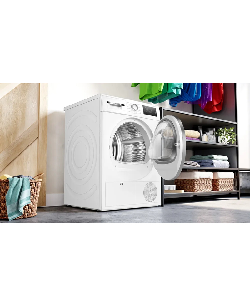 Bosch Series 4, 8kg Condenser Tumble Dryer | White WTN83203GB Redmond Electric Gorey