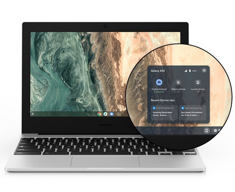 Samsung Galaxy Chromebook Go 11.6" Intel Celeron | 4GB | 64GB | Silver XE310XDA-KA1UK Redmond Electric Gorey