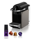 Nespresso Pixie Coffee Machine Titanium