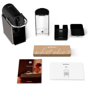 Nespresso Pixie Coffee Machine Titanium