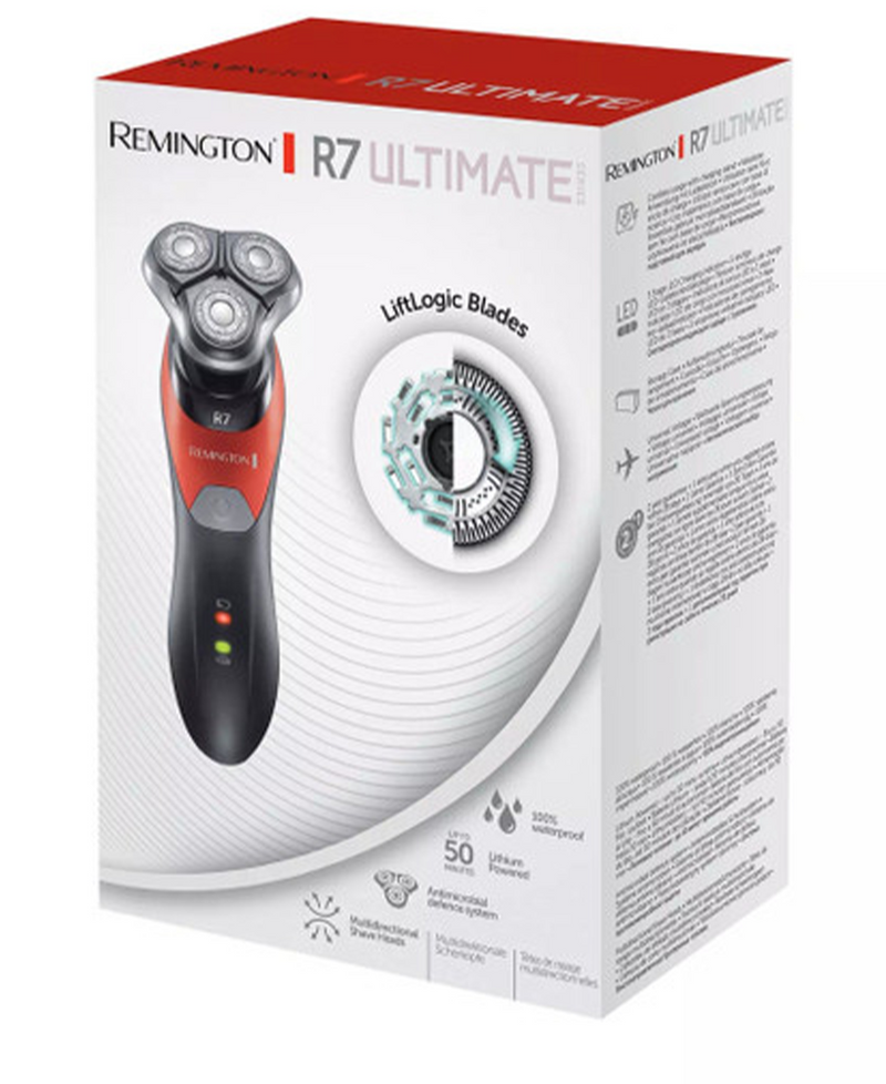 REMINGTON R7 ULTIMATE SERIES 3 HEAD ROTARY SHAVER RECHARGABLE SHAVER | XR1530 REDMOND ELECTRIC GOREY
