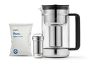 Aarke 1.66L Water Purifier Jug Large | Glass & Steel - A1220 Redmond Electric Gorey