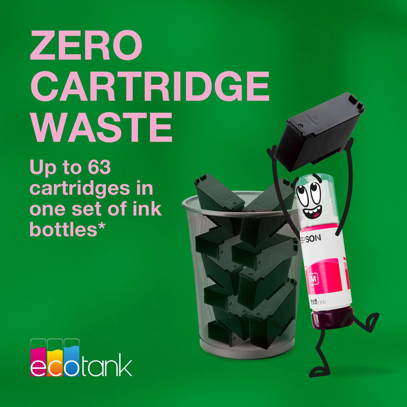 Epson EcoTank ET-2856 All-in-One Wireless Inkjet Printer | White - C11CJ63402 Redmond Electric Gorey