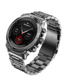 Atom Smart Watch Silver Steel