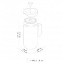 Aarke French 1L Coffee Press | Stainless Steel - A1293 Redmond Electric Gorey
