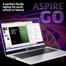 Aspire Go 15 15.6" Intel Core i7 | 16GB | 1TB | Intel Graphics | Silver