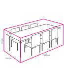 Winza Premium Outdoor Dining Table & Chairs Cover | 245 x 150 x 95 cm 10855 Redmond Electric Gorey