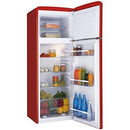 55cm Retro 70/30 Fridge Freezer Red