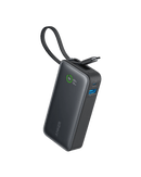 Nano Power Bank 30W Built-In USB-C Cable Black | A1259H11