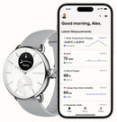 ScanWatch 2 - Advanced Health Monitor with ECG & SpO2 - 38mm White