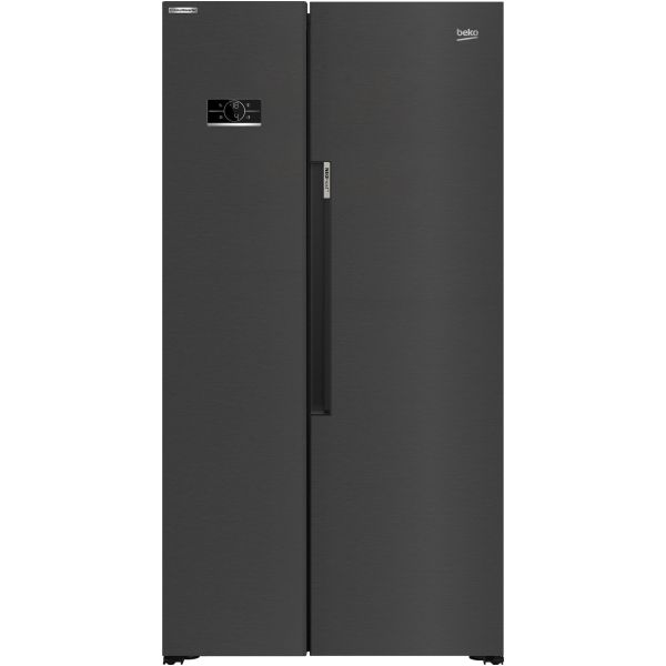 American Fridge Freezer with NeoFrost™ | Black Steel - Redmond Electric