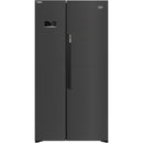 American Fridge Freezer with NeoFrost™ | Black Steel
