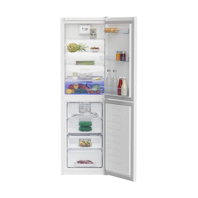 Beko Frost Free Fridge Freezer with HarvestFresh White | CNG4582VW Beko Fridge Freezer Redmond Electric