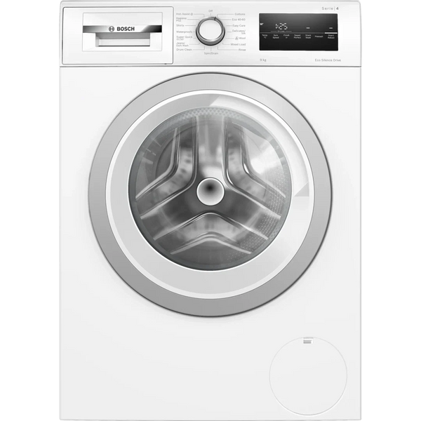 Bosch Series 4 Washing machine, Front Loader 9kg 1400 rpm - White | WAN28259GB Bosch Washing Machine Redmond Electric Gorey Ireland