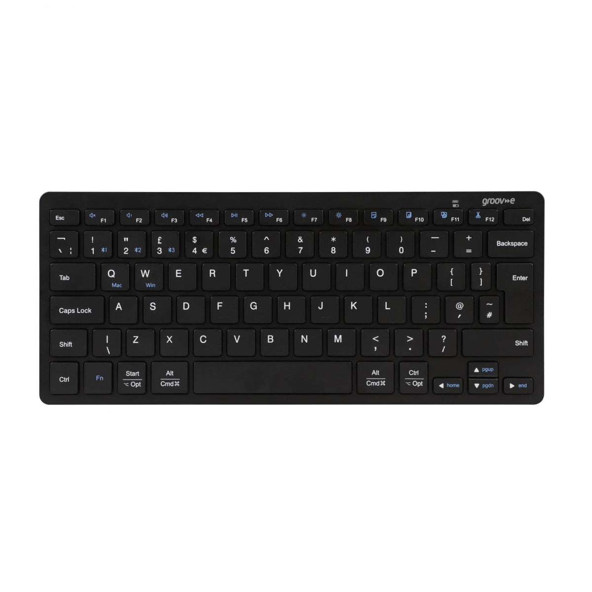 Groov-e Compact Bluetooth Keyboard Black GVPC22BK