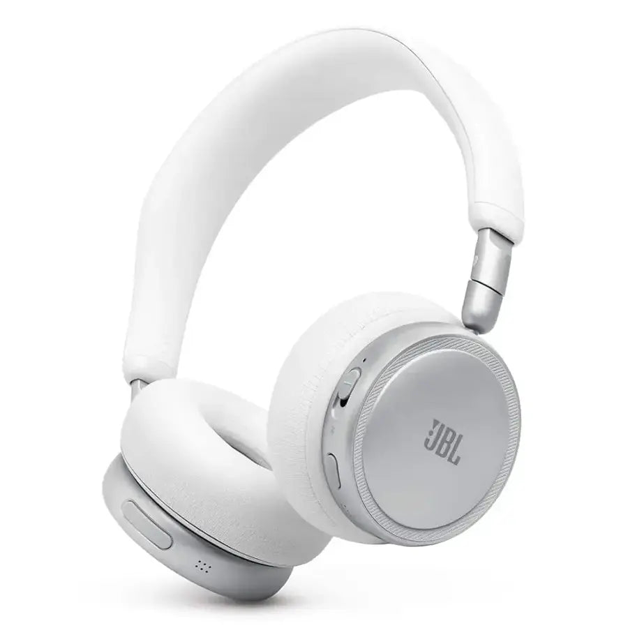 JBL Live 680NC Wireless On-Ear Noise-Cancelling Headphones, White JBLLIVE680NCWHT Wireless On-Ear Headphones