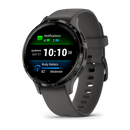 Garmin Venu 3s Smartwatch - Slate - 010-02785-00